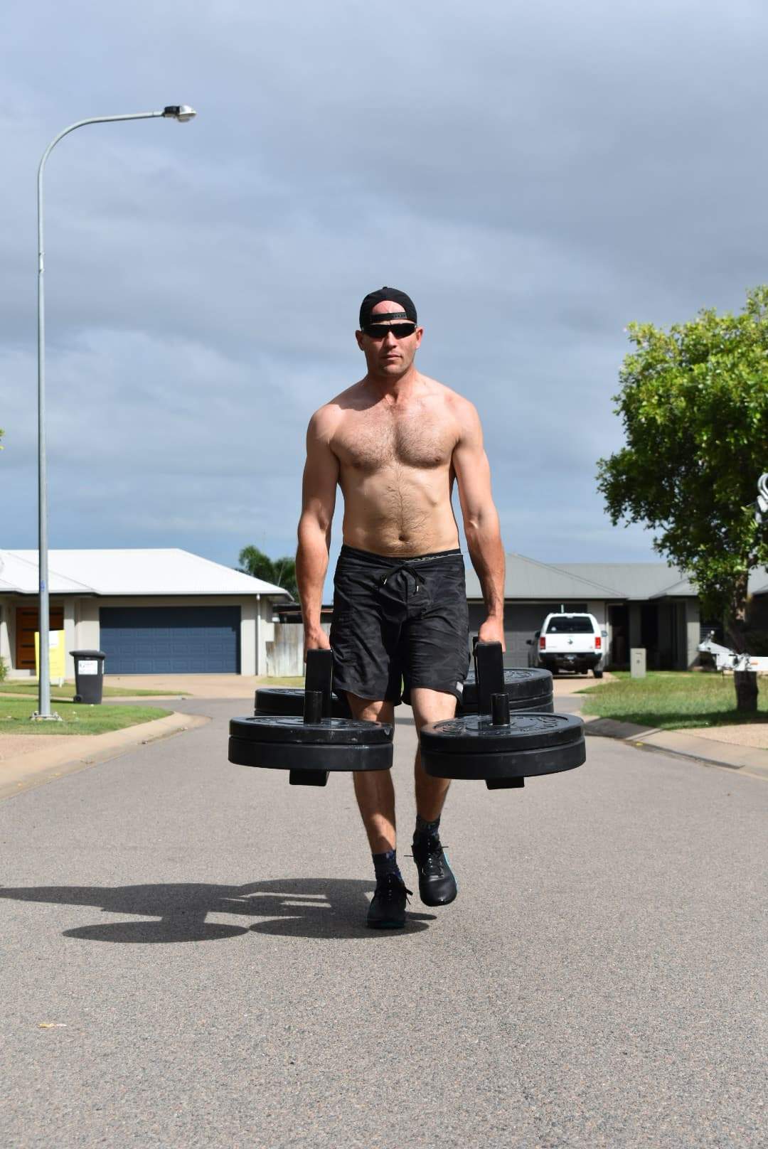 Farmer's Walk Log Bar Set - TFP Fitness