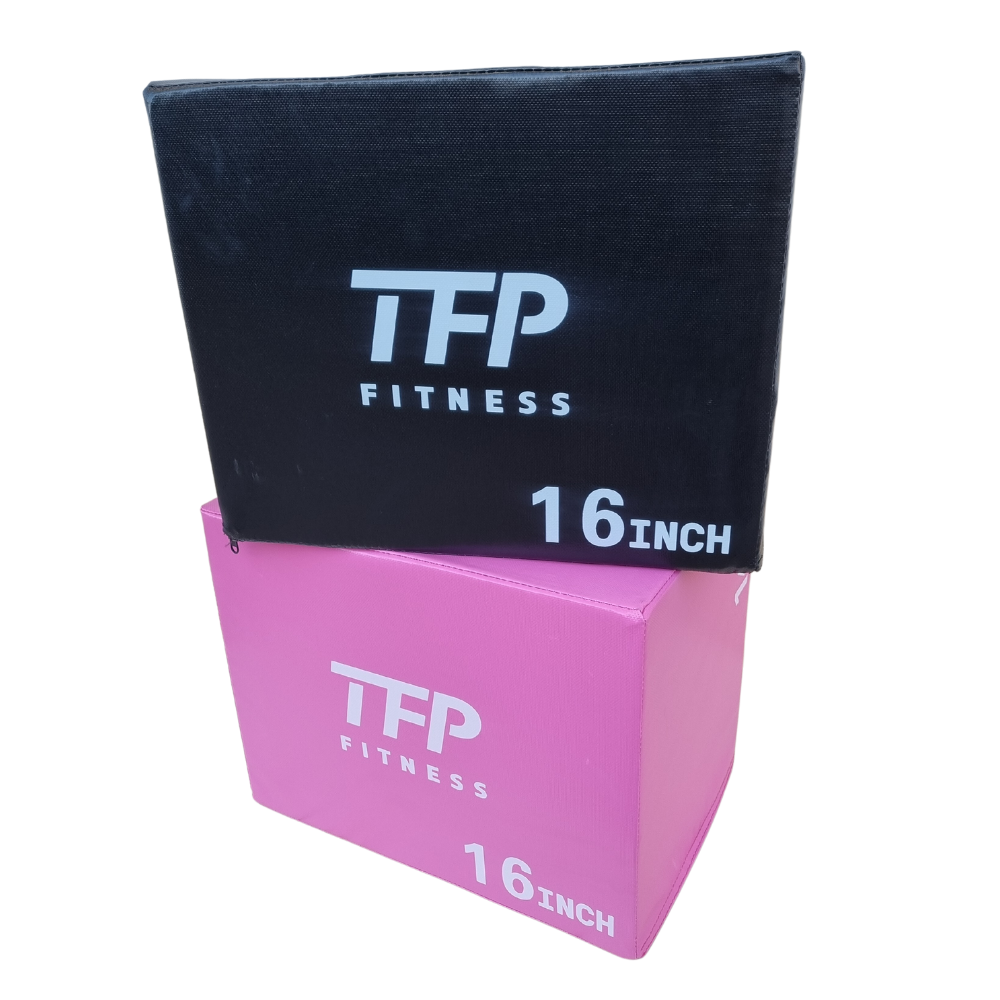 Soft Plyo Box Black - 14-16-20" - TFP Fitness