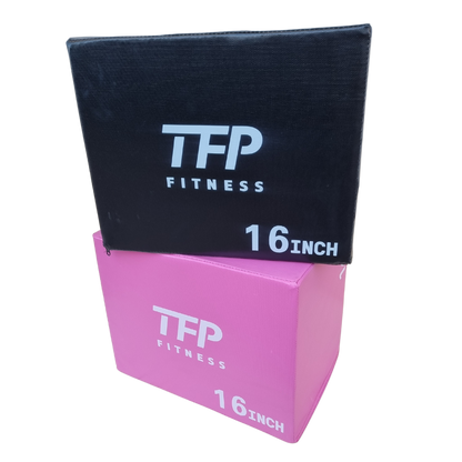 Soft Plyo Box Black - 14-16-20" - TFP Fitness