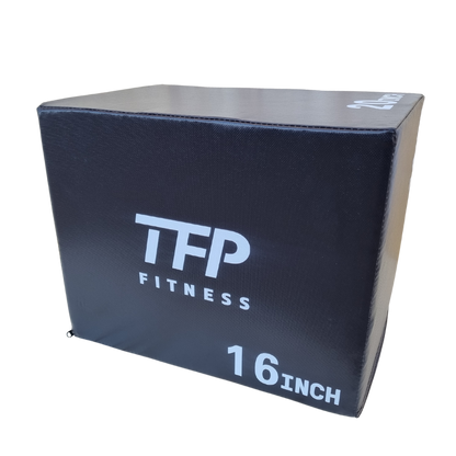 Soft Plyo Box Black - 14-16-20" - TFP Fitness