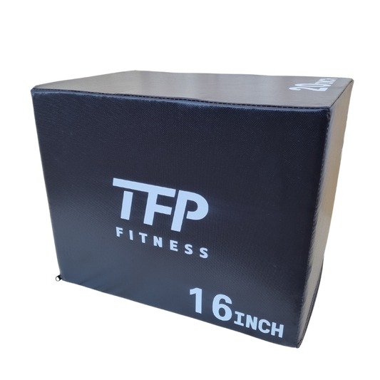 Soft Plyo Box Black - 14-16-20" - TFP Fitness