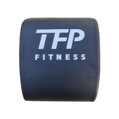 The Ab Mat with TFP Fitness logo on a black background showcases quality.