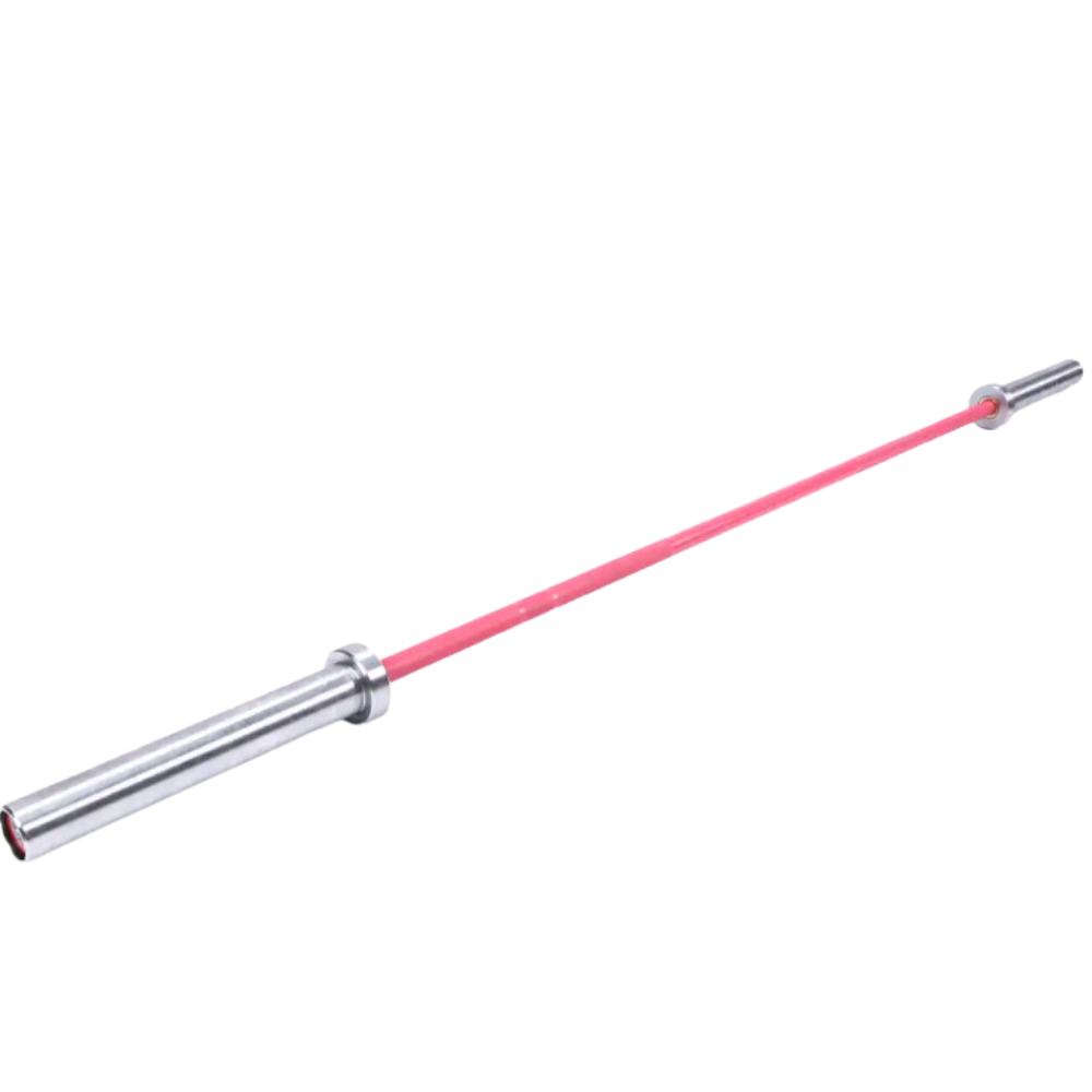 TFP 15kg Pink Ceracote Olympic Barbell - TFP Fitness