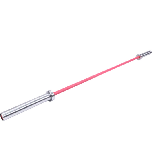 TFP 15kg Pink Ceracote Olympic Barbell - TFP Fitness
