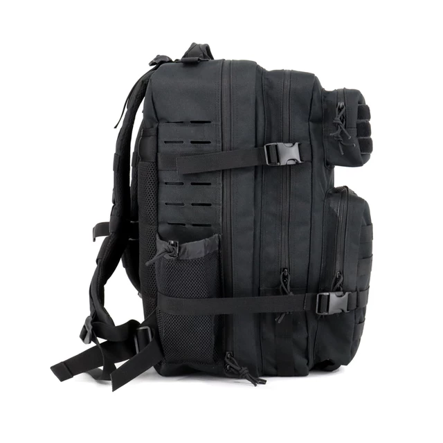 Black Tactical Backpack 50L - TFP Fitness