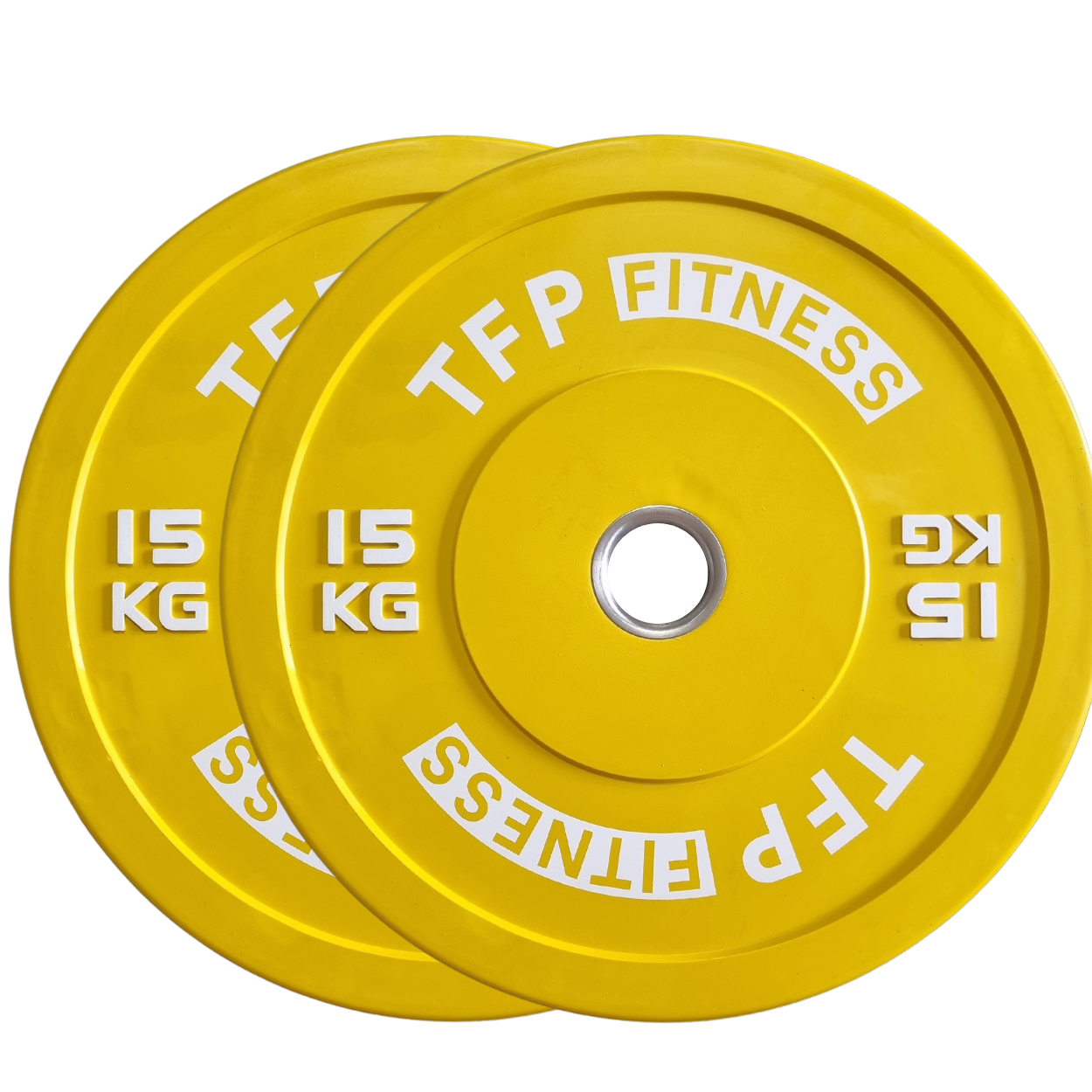 Coloured bumper plates (Pair) - TFP Fitness