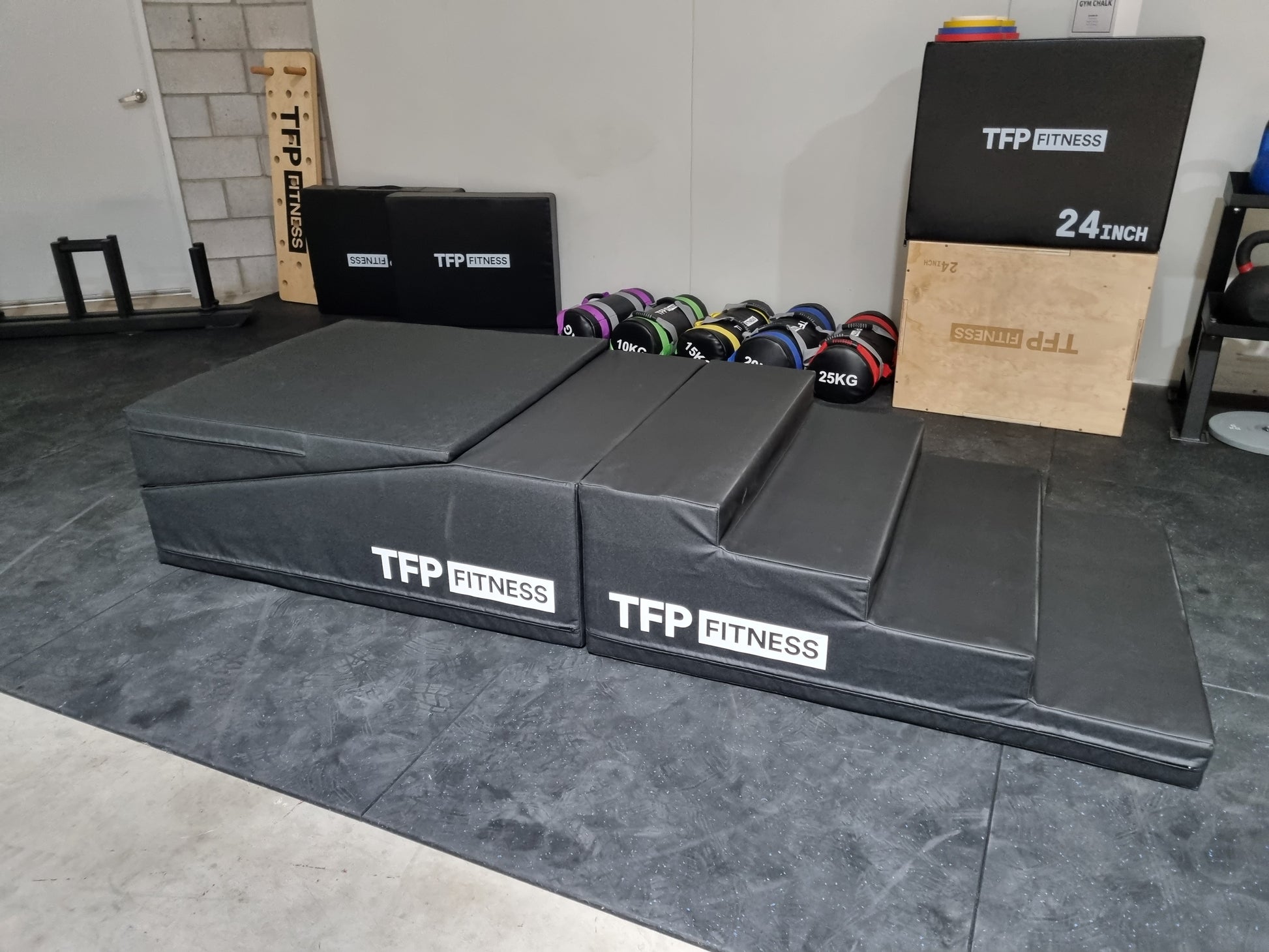 TFP Fitness Equipment NQ Hand Stand Walk Ramp with Stairs - Pro Series (North Queensland)