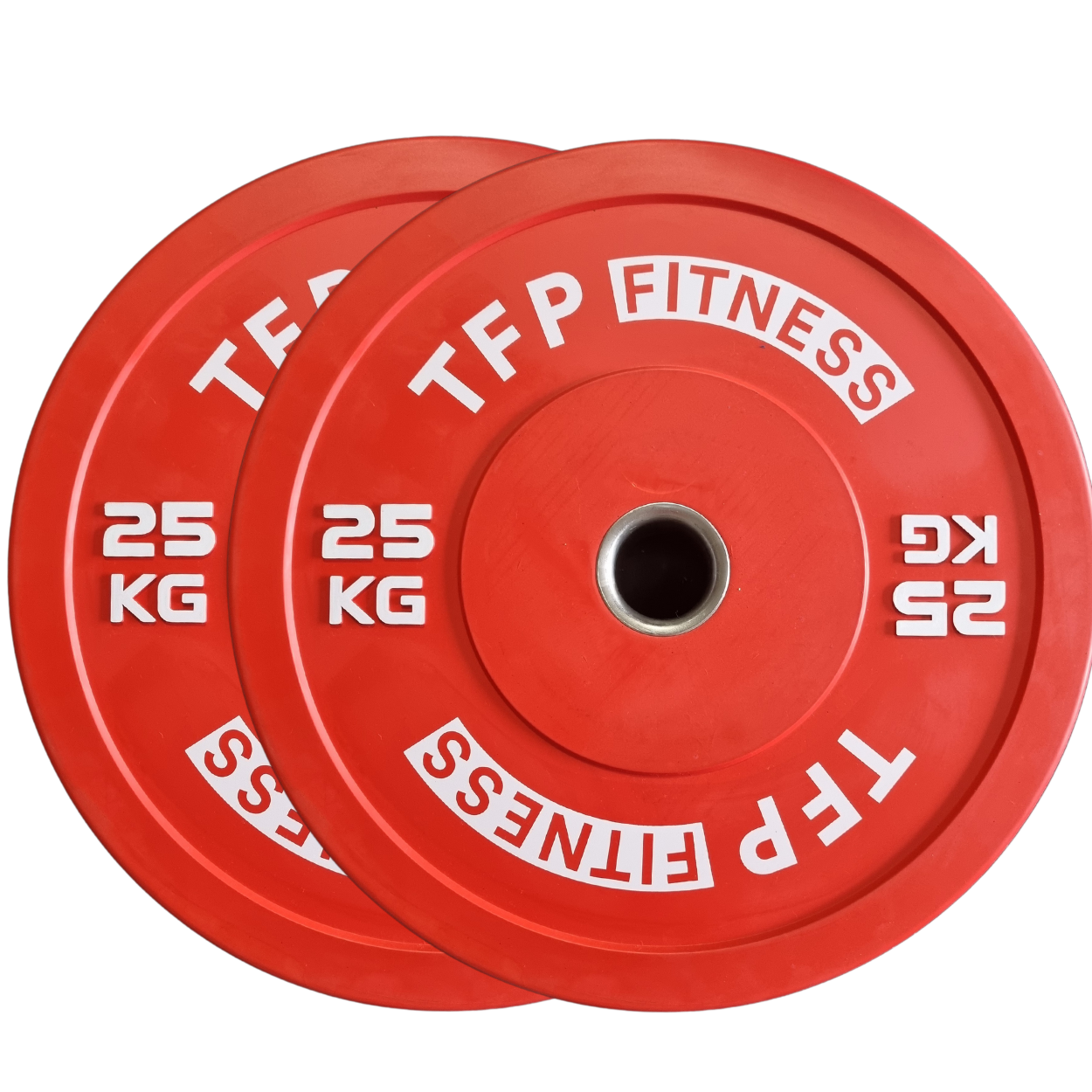 Coloured bumper plates (Pair) - TFP Fitness