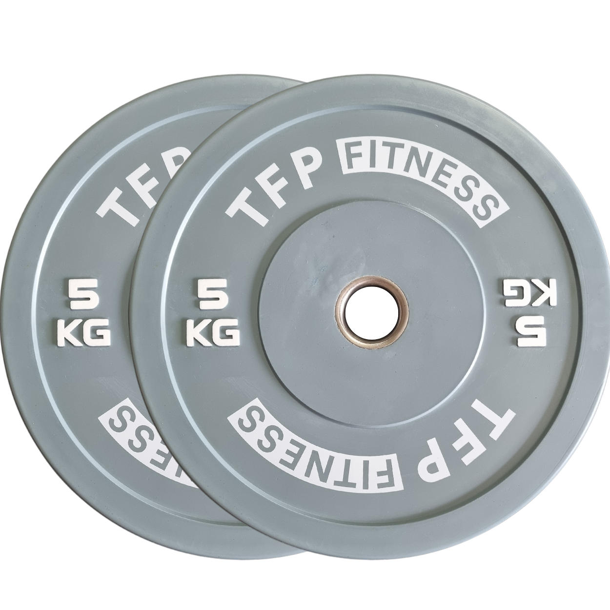 Coloured bumper plates (Pair) - TFP Fitness