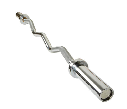 A TFP Fitness EZ Curl Barbell,chrome, quality