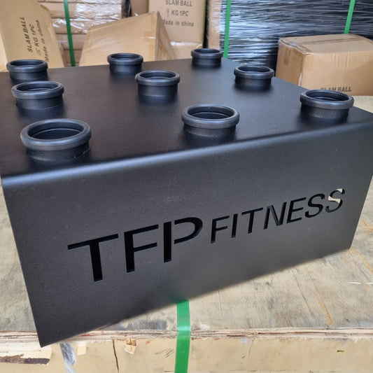 TFP Vertical Barbell Rack - 9 Bar - TFP Fitness