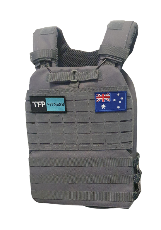 Tactical Weight Vest - Grey - TFP Fitness